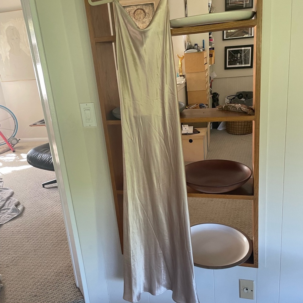 Simple Silk Slip Dress